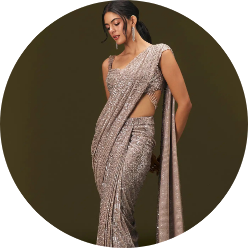 Partywear Saree