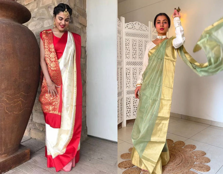 How to Drape a Saree in True Bengali Style – Easy & Elegant