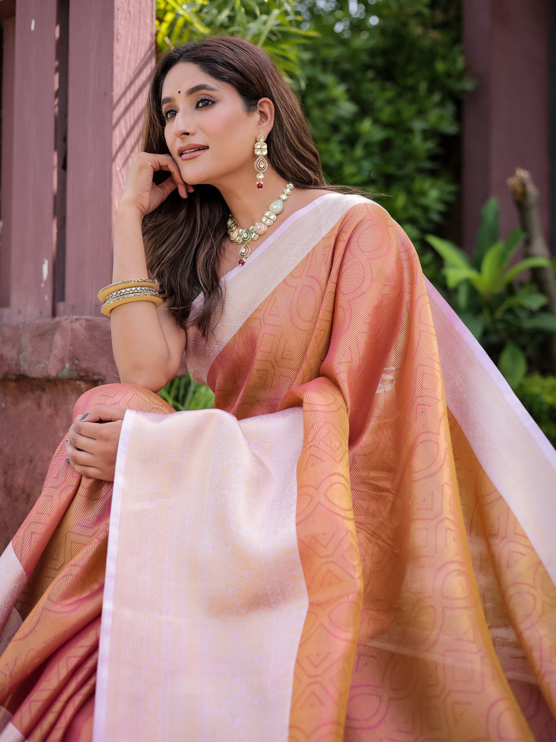 Faux Banarasi Handloom Pure Zari Saree