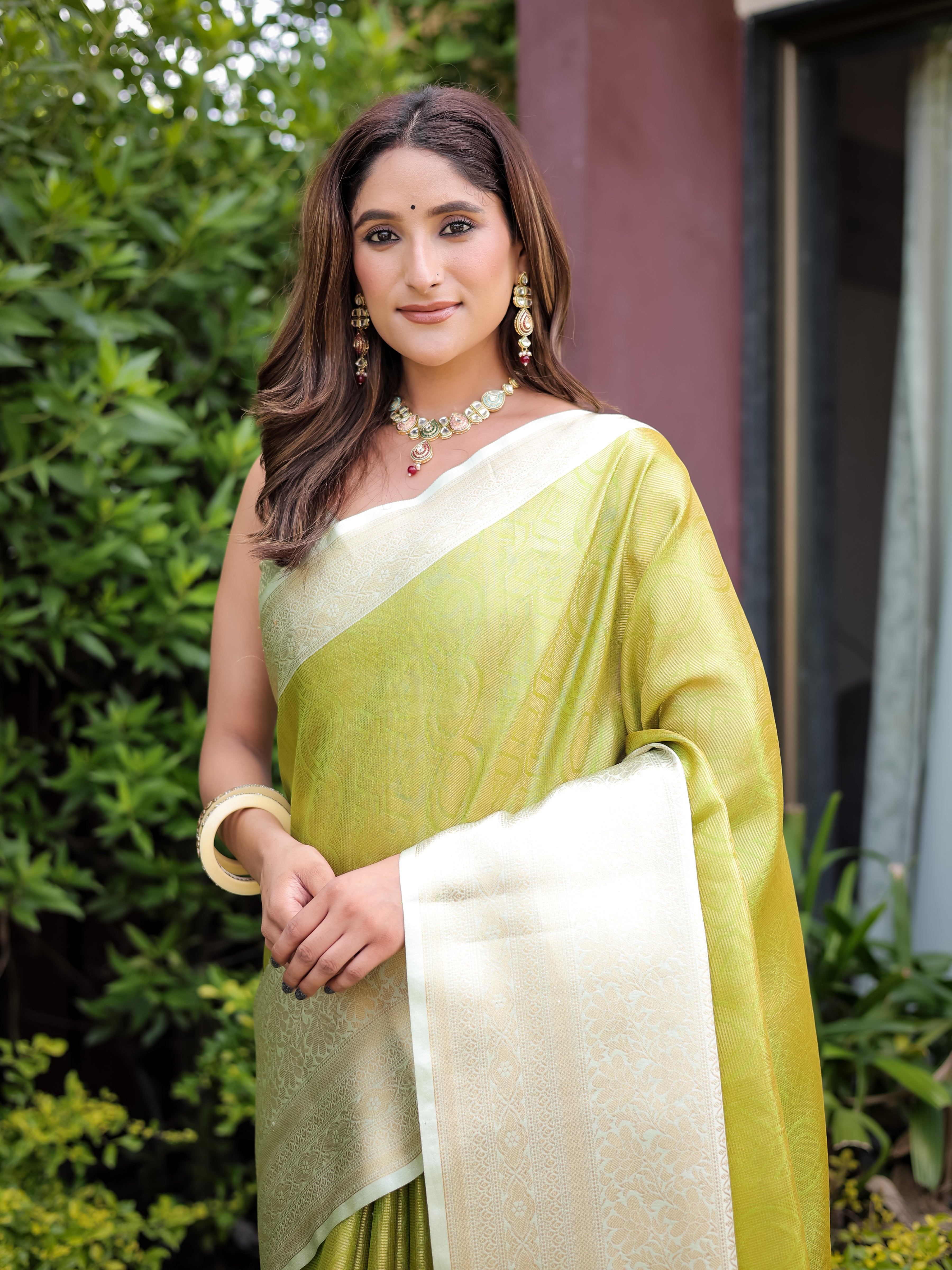 Faux Banarasi Handloom Pure Zari Saree