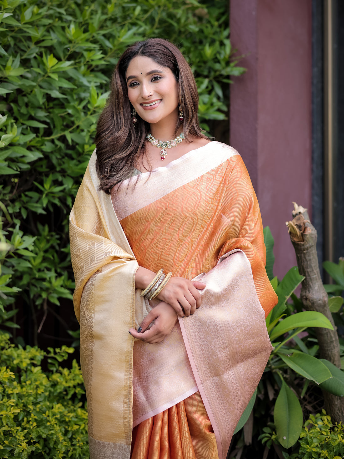 Faux Banarasi Handloom Pure Zari Saree