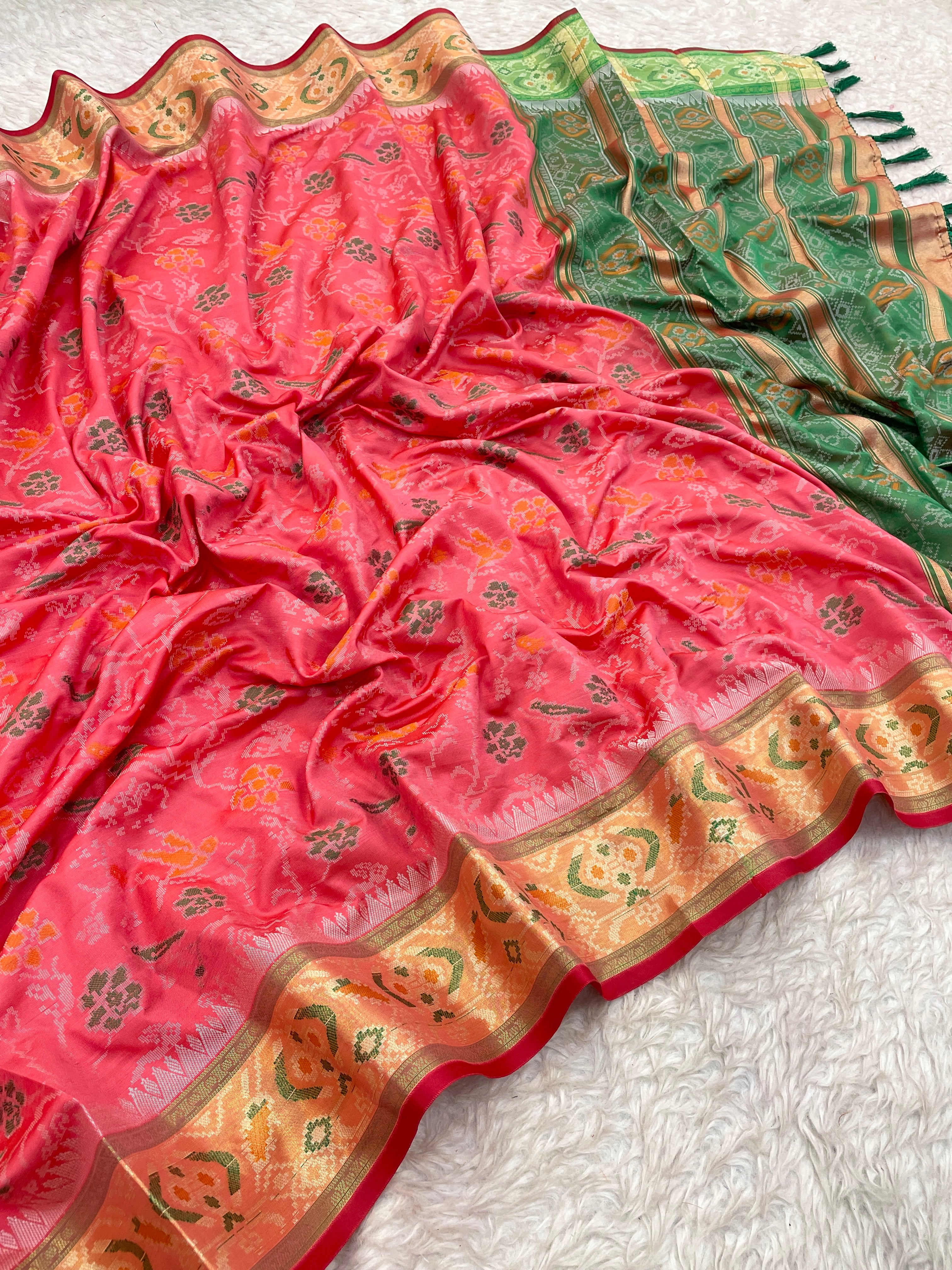 Banarsi Patola Soft Silk Saree