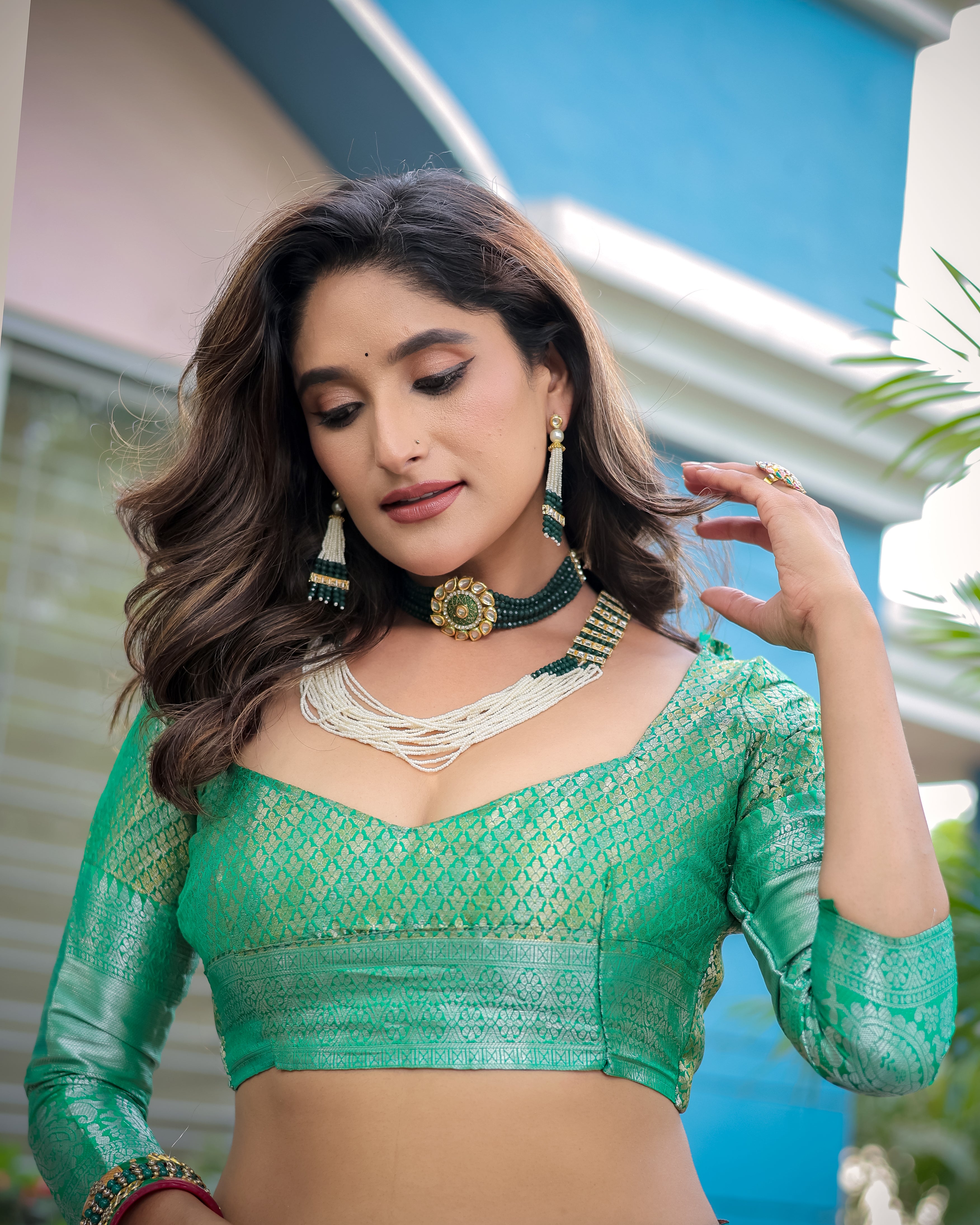 Banarsi Patola Soft Silk Saree