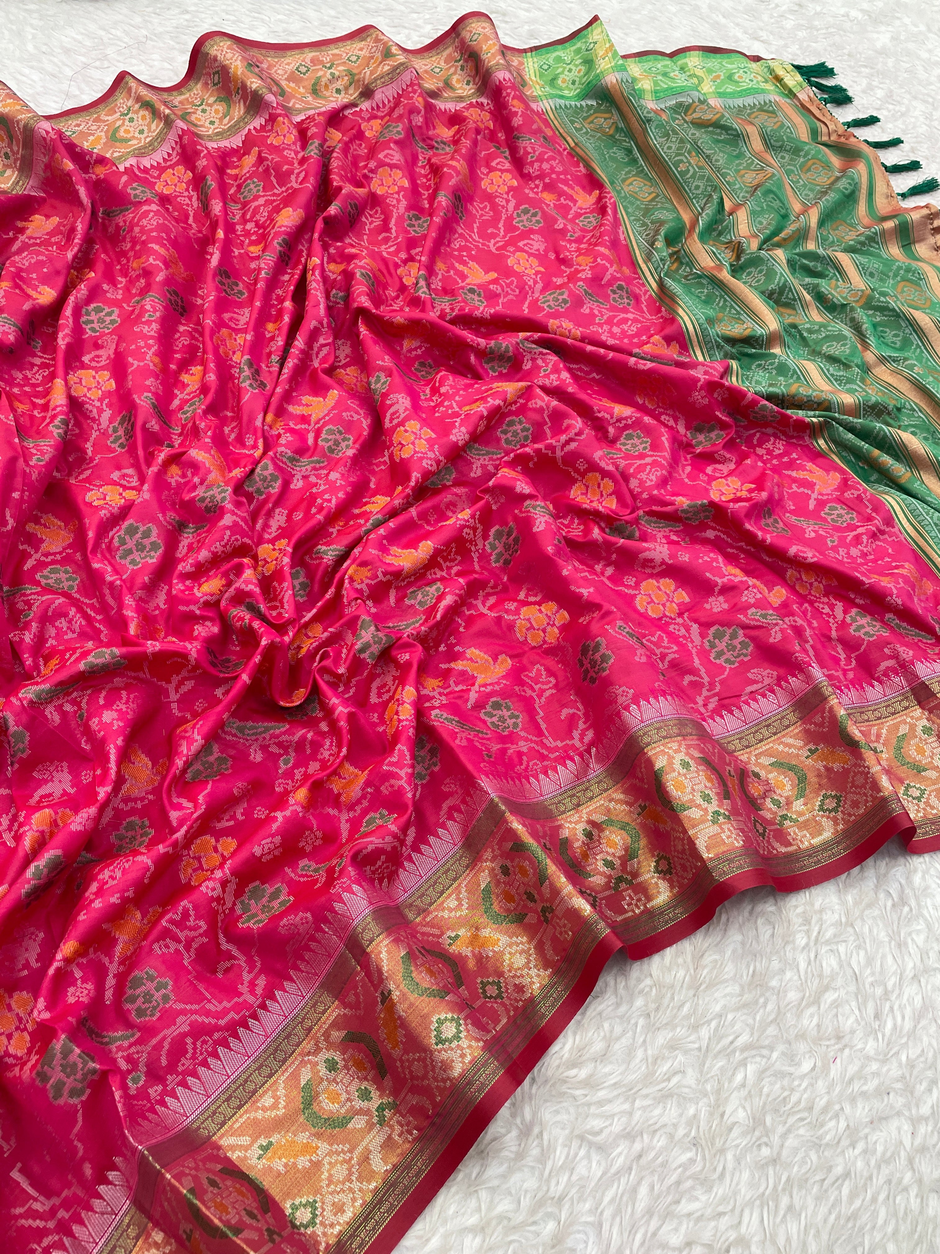 Banarsi Patola Soft Silk Saree