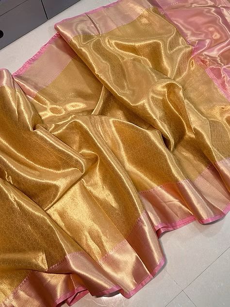 Luxor Gold Rani Mukherji Inspired Premium Tissue Silk Saree