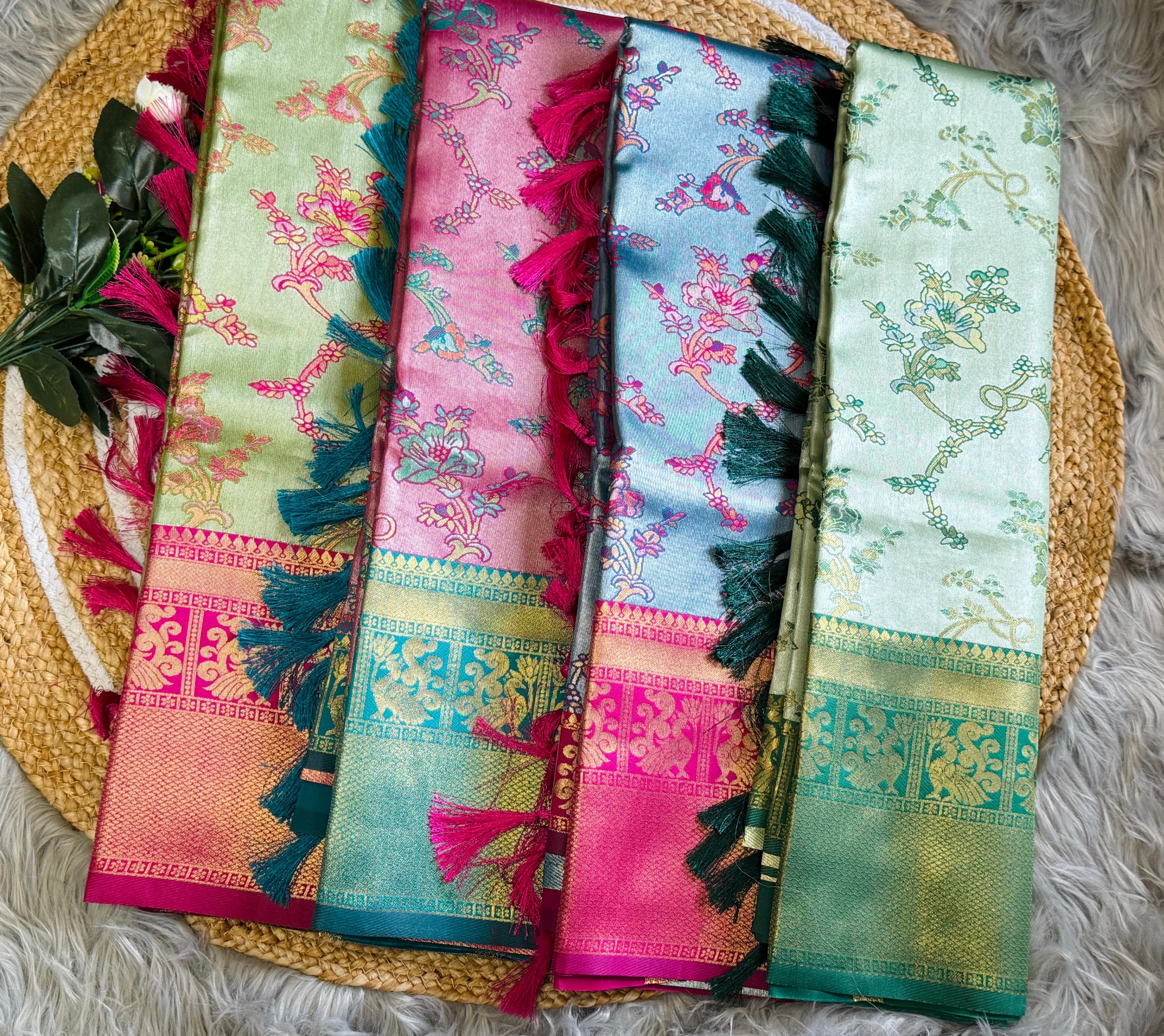Soft Tissue Silk Saree
