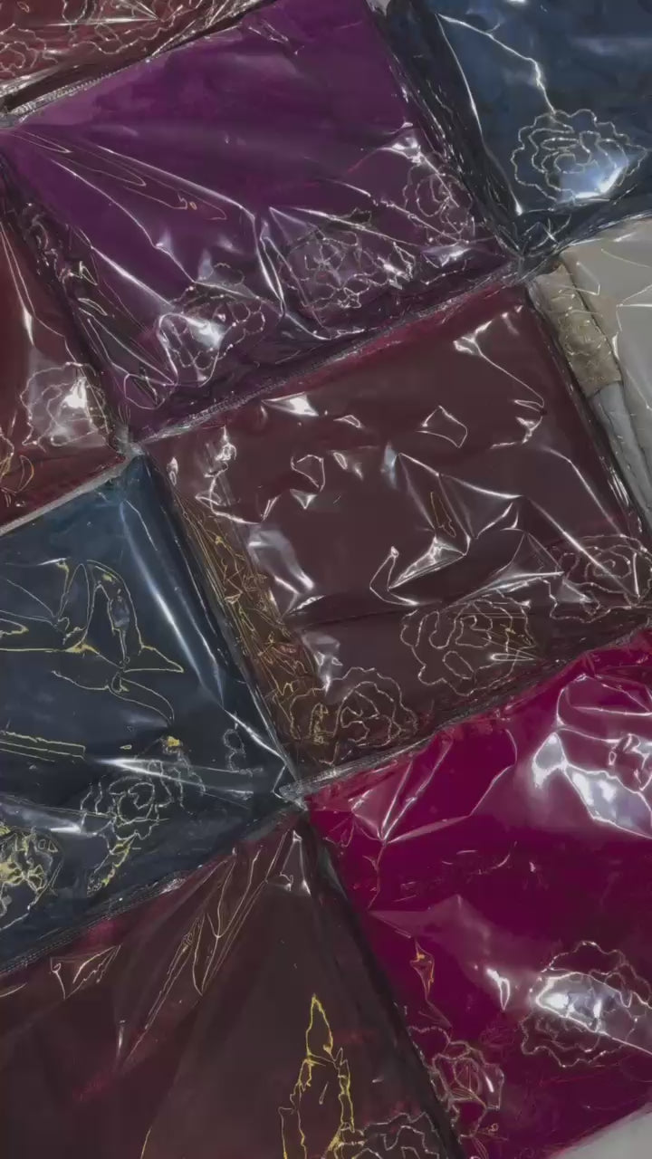 Soft Fandy Sattin Cover With Beautiful Khatli