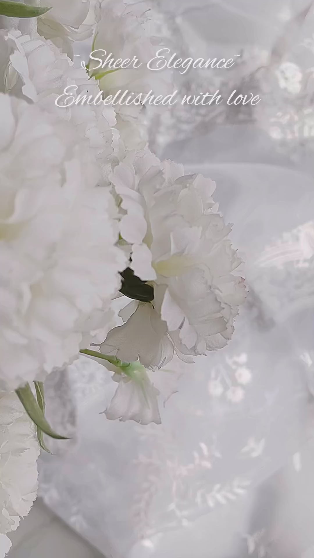 ChicCholi Hand Emrodiery Organza Saree