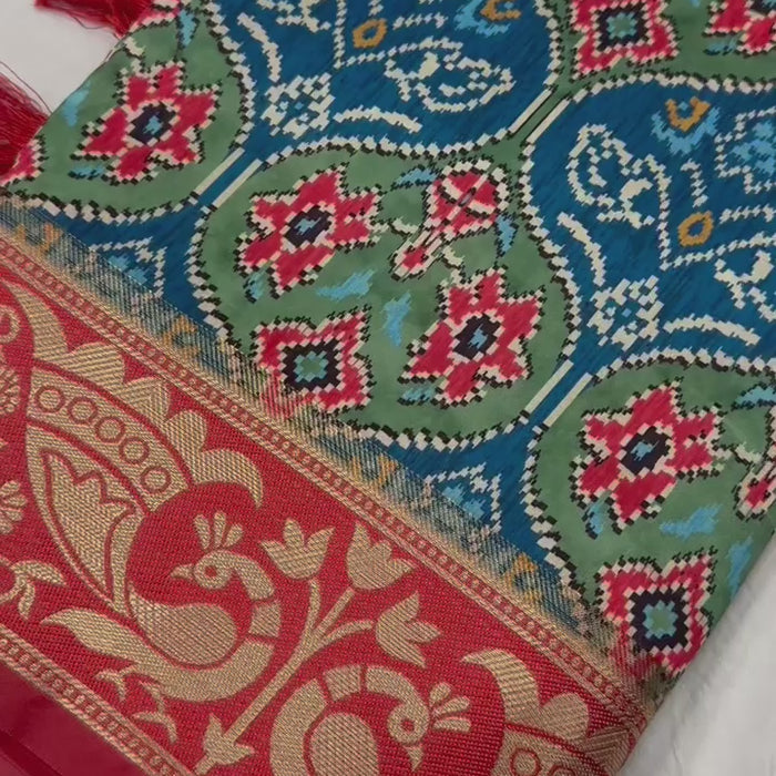 Woven Design Zari Pure Silk Paithani Saree