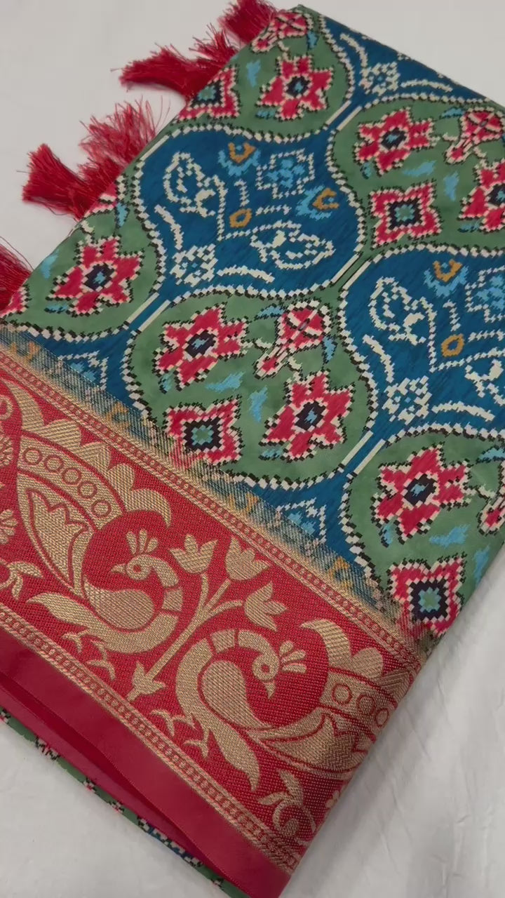 Woven Design Zari Pure Silk Paithani Saree