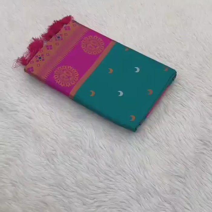 Soft Chandrakor Paithani Silk Saree